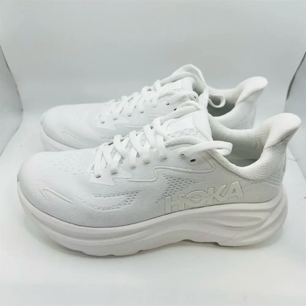 HOKA Clifton 10 White/White | Women’s Size 7.5 B | NWD Store Display